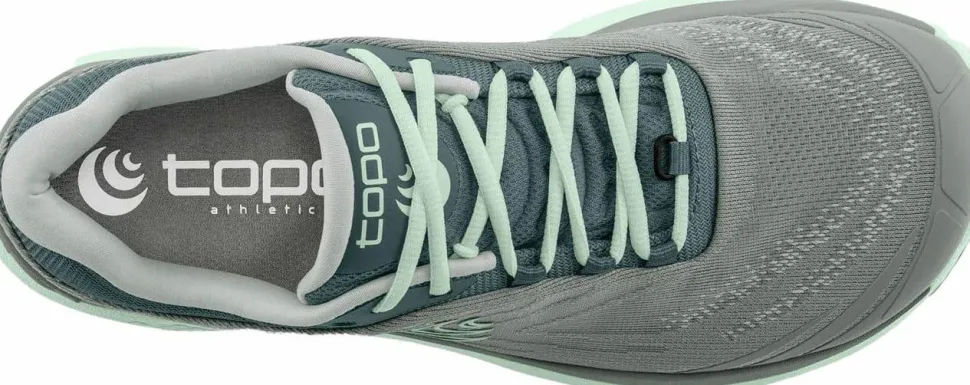 Topo Athletic Women's Pursuit 2 Grey/mint