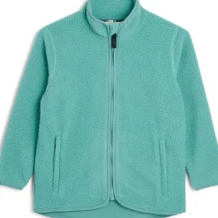 Tretorn Juniors' Farhult Pile Jacket Dusty Turquoise