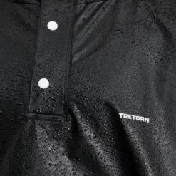 Tretorn Unisex PU Light Rainponcho Jet Black