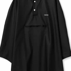 Tretorn Unisex PU Light Rainponcho Jet Black