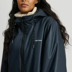 Tretorn Unisex Wings Padded Raincoat Navy Blaze