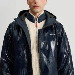 Tretorn Unisex Wings Padded Raincoat Navy Blaze