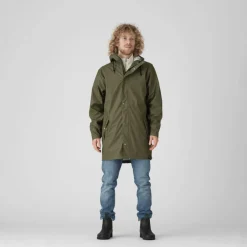 Tretorn Unisex Wings Rain Jacket Field Green