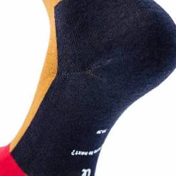 Ulvang Hero Warm Crew Sock Cathay Spice / Chilli Red/ Navy Blue