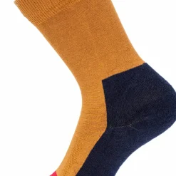 Ulvang Hero Warm Crew Sock Cathay Spice / Chilli Red/ Navy Blue