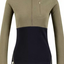 Ulvang Women's Peak Field Half Zip Midlayer Bungee Grey/Navy Blue