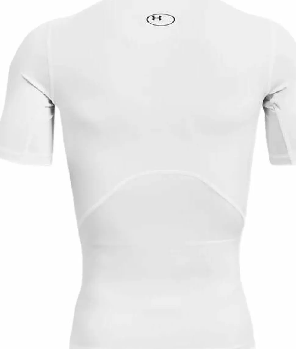 Under Armour Men's Ua Hg Armour Comp SS White