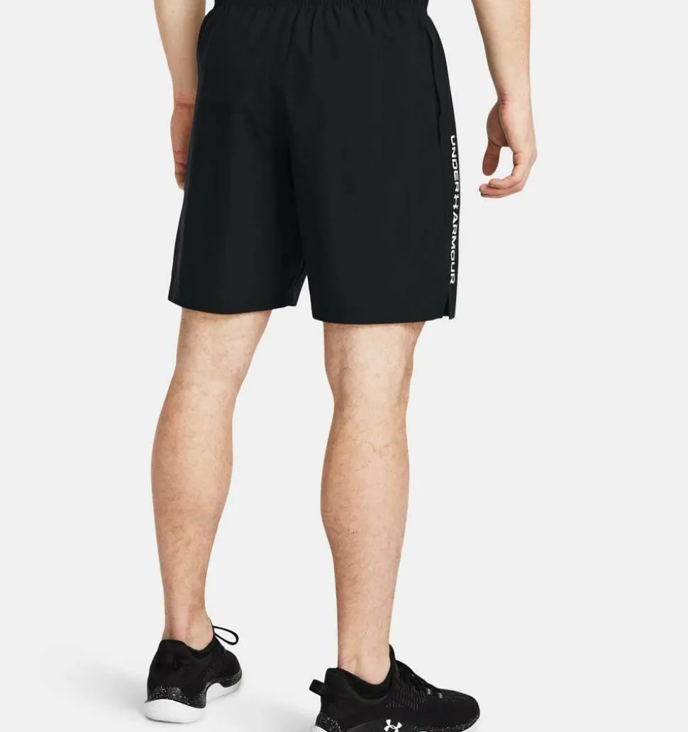 Under Armour Men's UA Tech Woven Wordmark Shorts Black
