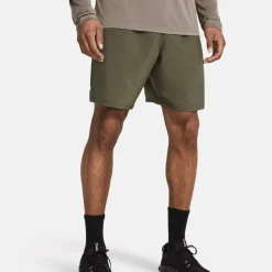 Under Armour Men's UA Tech Woven Wordmark Shorts Marine Od Green