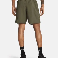 Under Armour Men's UA Tech Woven Wordmark Shorts Marine Od Green