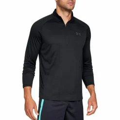 Under Armour Men's UA Tech 2.0 1/2 Zip Black