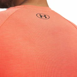 Under Armour Men's UA Tech Textured Short Sleeve Venom Red