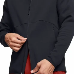 Under Armour Men's UA Unstoppable Fleece Full-Zip Hoodie Black