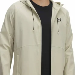 Under Armour Men's Ua Vibe Woven Jacket Khaki Base