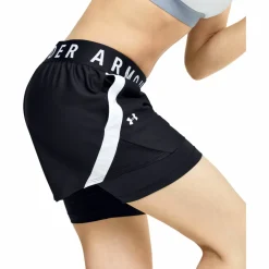 Under Armour Women's Play Up 2-in-1 Shorts Black