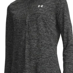 Under Armour Women's UA Tech™ Twist ½ Zip Black