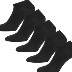 Urberg Bamboo Shaftless Sock 5-Pack Black Beauty