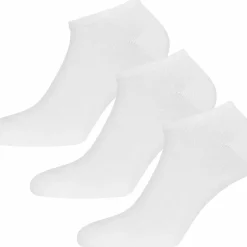 Urberg Bamboo Shaftless Sock 3-Pack Bright White