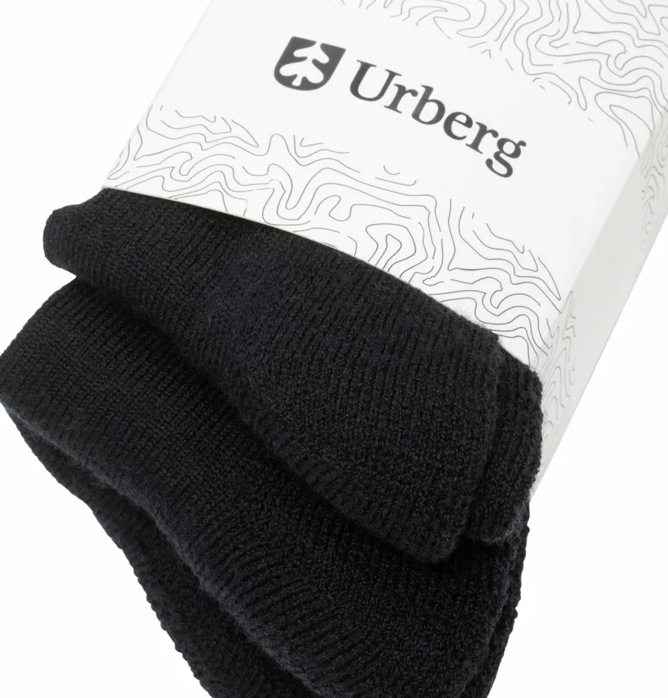 Urberg Every Day Merino Wool Sock 3p Jr Black Beauty