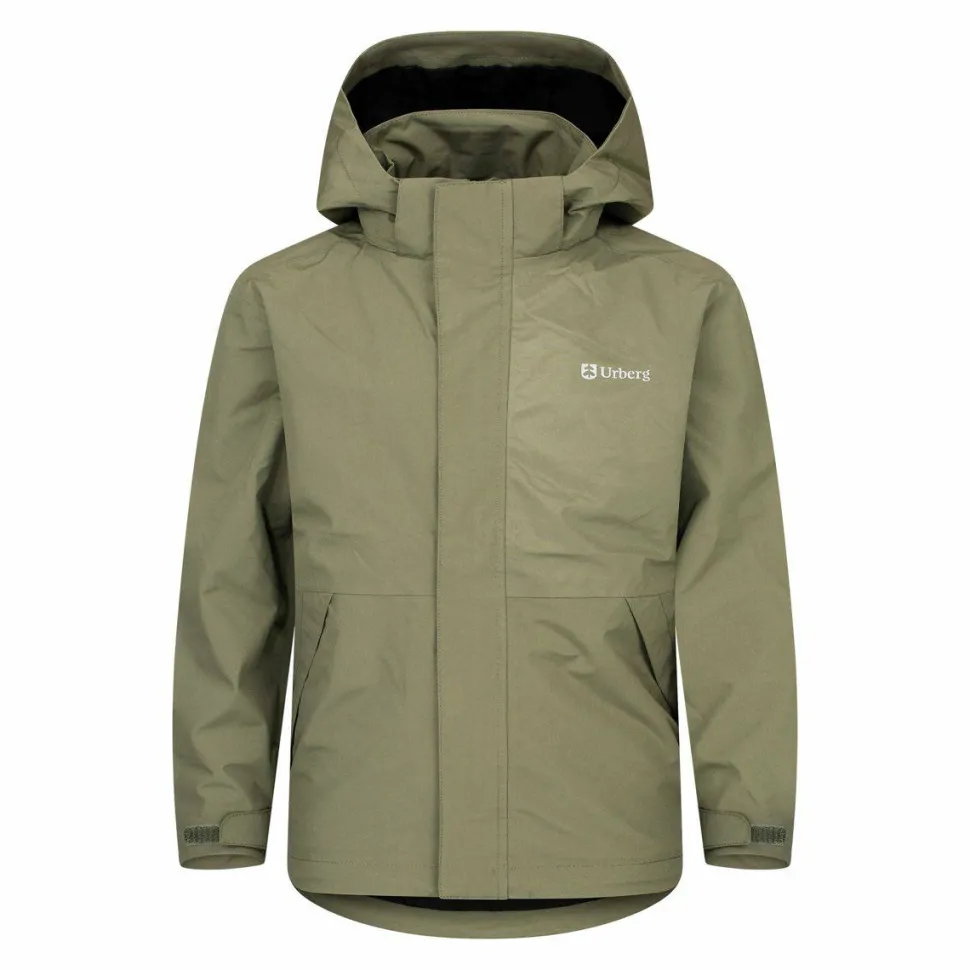 Urberg Juniors' 2L Rain Set Black/green