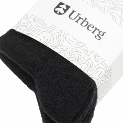 Urberg Juniors' Merino Wool Ribb Sock 2p Black Beauty