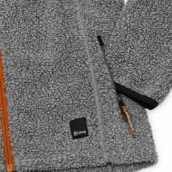 Urberg Juniors' Pile Hoodie Grey Melange