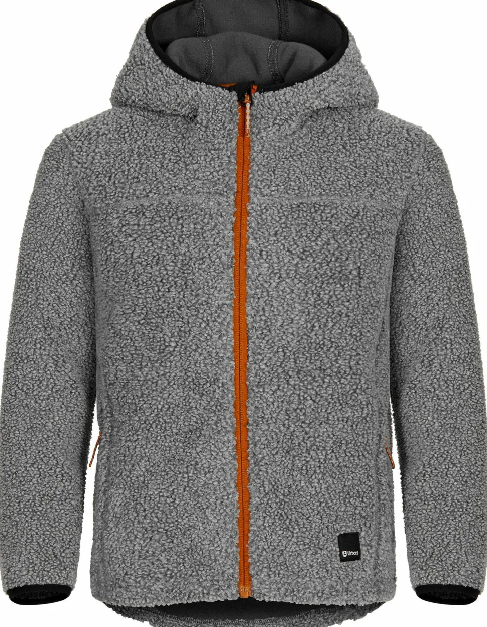 Urberg Juniors' Pile Hoodie Grey Melange