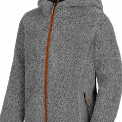 Urberg Juniors' Pile Hoodie Grey Melange