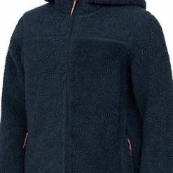Urberg Juniors' Pile Hoodie Dark Navy