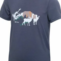 Urberg Juniors' Printed Tree Tee Blue Nights
