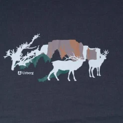 Urberg Juniors' Printed Tree Tee Blue Nights