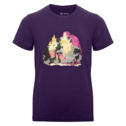 Urberg Juniors' Printed Tree Tee Grape