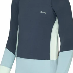 Urberg Juniors' Tree Base Layer Set Blue Nights/stone Blue/celadon