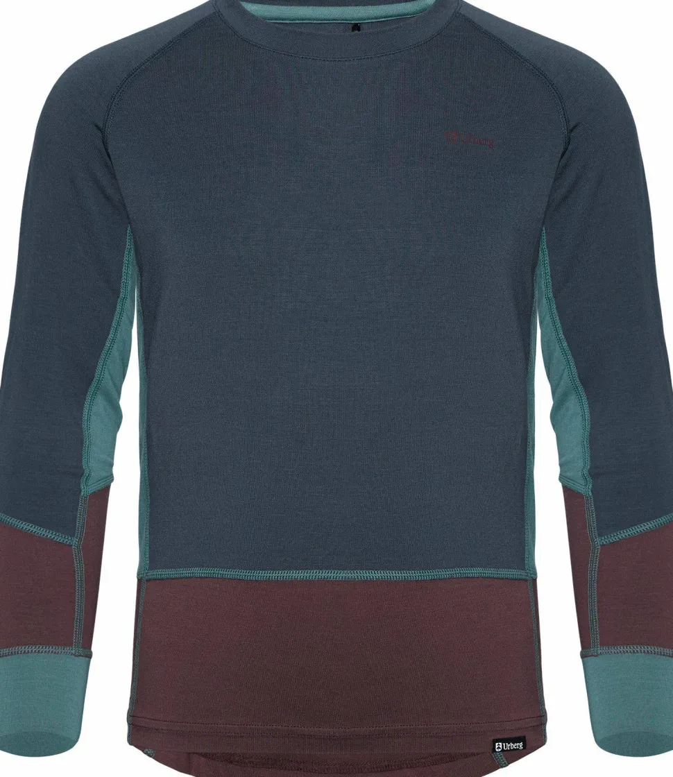 Urberg Juniors' Tree Base Layer Set Blue Nights