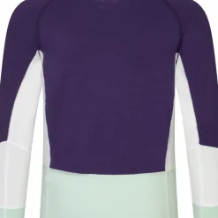 Urberg Juniors' Tree Base Layer Set Grape/cloudy Dancer/celadon