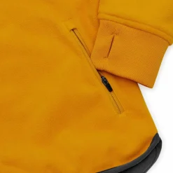 Urberg Juniors' Vindeln Wind Fleece Jacket Sunflower