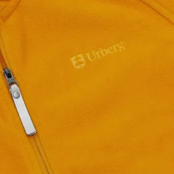 Urberg Juniors' Vindeln Wind Fleece Jacket Sunflower