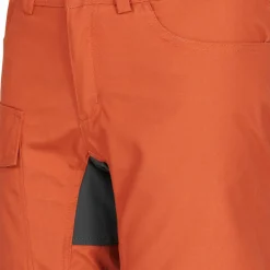 Urberg Kids' Liabygda Hiking Shorts Chili