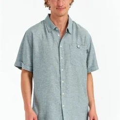 Urberg Men's Hemp SS Shirt Silver Pine