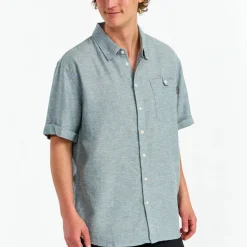 Urberg Men's Hemp SS Shirt Silver Pine