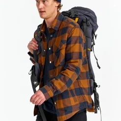 Urberg Men's Padded Flannel Shirt Blue Nights