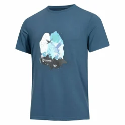 Urberg Men's Printed Tree Tee Midnight Navy/sky