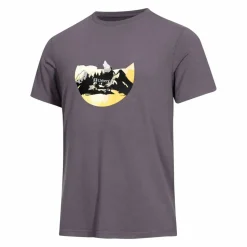 Urberg Men's Printed Tree Tee Plum Kitten/mountain