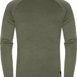 Urberg Men's Selje Merino-Bamboo Top Deep Lichen Green