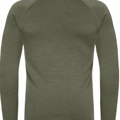 Urberg Men's Selje Merino-Bamboo Top Deep Lichen Green