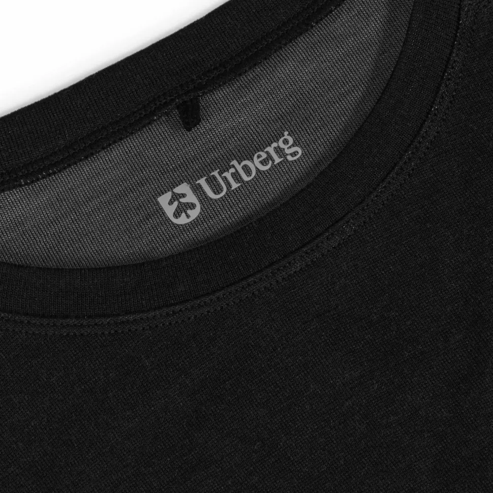 Urberg Men's Selje Merino-Bamboo Top Black Beauty