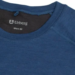 Urberg Men's Selje Merino-Bamboo Top True Navy/Asphalt