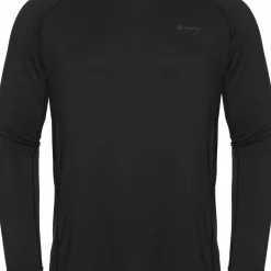 Urberg Men's Solid Tree Base Layer Top Black Beauty