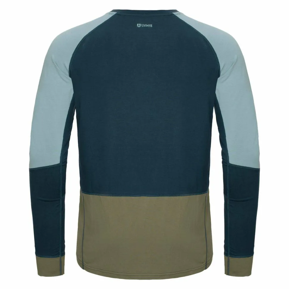 Urberg Men's Tree Base Layer Top Midnight Navy