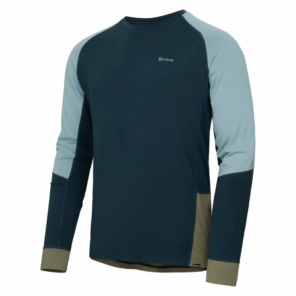 Urberg Men's Tree Base Layer Top Midnight Navy